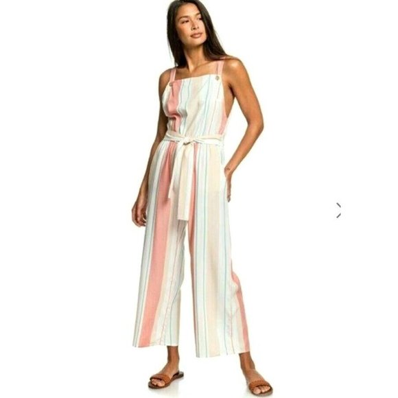 Roxy Womens Strappy Jumpsuit Medium - Picture 1 of 7